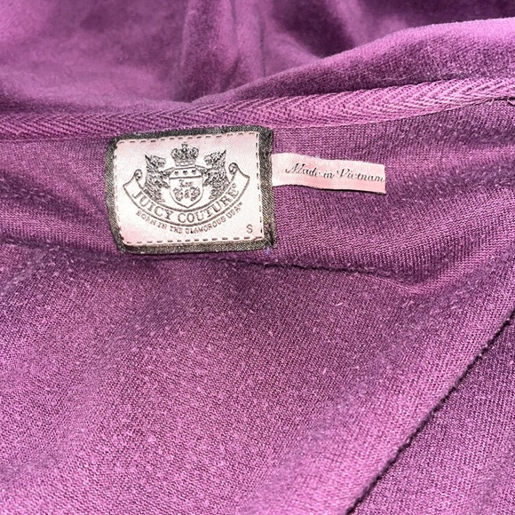 COPY - Y2K juicy couture velvet purple zip up - Picture 2 of 9